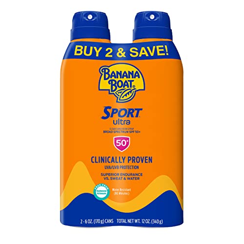 Banana Boat Sport Ultra Sunscreen Spray, Broad Spectrum, SPF 50