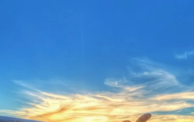 surfboard on a car rooftop at sunset - ss220812